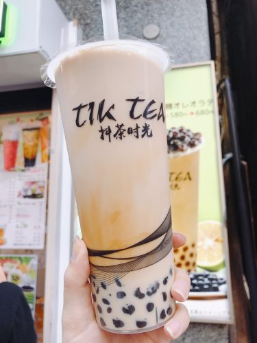 【Tik tea(ティックティー) 新橋店】2019年に一気に広まったタピオカ専門店。